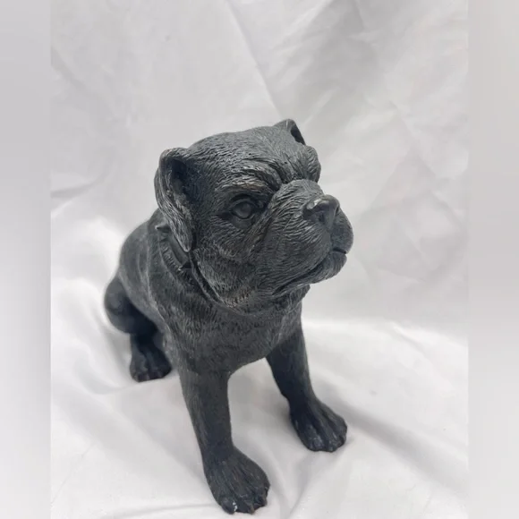 VTG bronze English Bulldog Statue - Picture 3 of 12